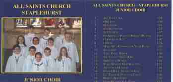 cover of junior choir cd