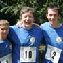 The Barclay Boys after the run
