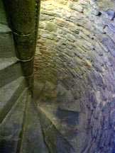 spiral staircase of tower