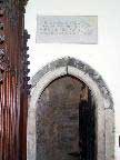 tower door entrance from west door