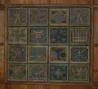Tudor Panel viewed from the Rector's Vestry